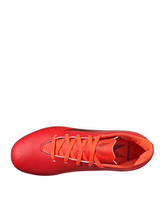 X Speedflow.4 Kids Molded Soccer Shoes Red