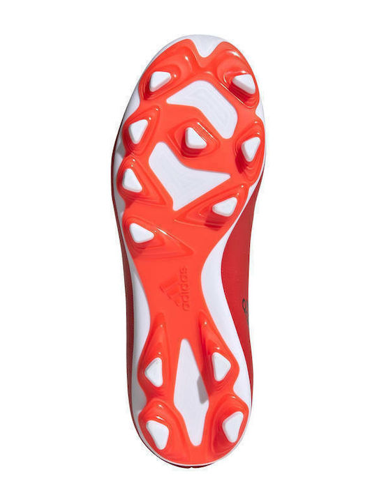 X Speedflow.4 Kids Molded Soccer Shoes Red