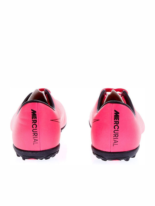 Mercurial Victory V TF Kids Turf Soccer Shoes Fuchsia
