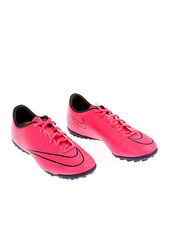 Mercurial Victory V TF Kids Turf Soccer Shoes Fuchsia