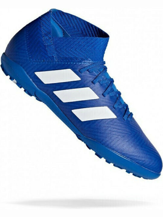 Παιδικά Ποδοσφαιρικά Παπούτσια Ψηλά Nemeziz Tango 18.3 με Σχάρα και Καλτσάκι Μπλε