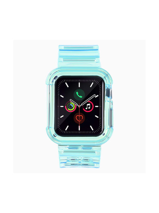 Hurtel Light Set Case & Strap Blue (Apple Watch 38/40/41/42mm)