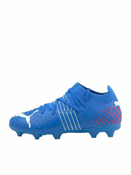 Puma Future Z 3.2 FG Kids Molded Soccer Shoes Blue