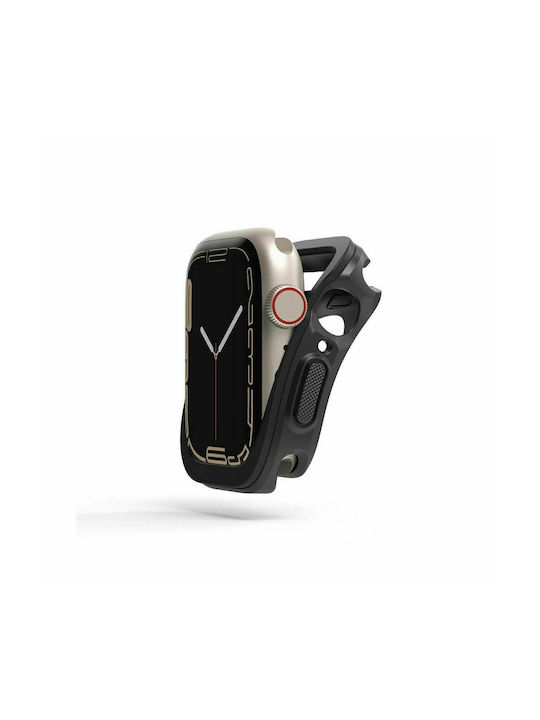 Ringke Air Silikonhülle in Schwarz Farbe für Apple Watch 45mm