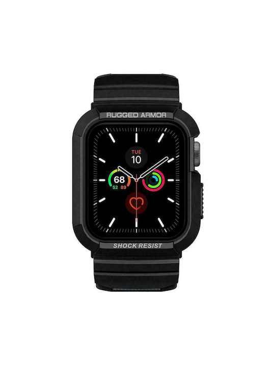 Spigen Rugged Armor Pro Strap Silicone Black (Apple Watch Series 6 / SE / 5 / 4 (40mm))
