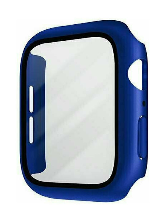 Uniq Nautic Plastic Case with Glass Indigo/Blue for Apple Watch 40mm