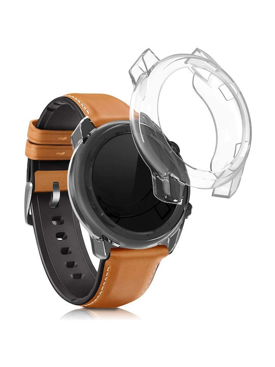 KWmobile 2-Pack Carcasă de Silicon în culoarea Transparent pentru Amazfit GTR 42mm
