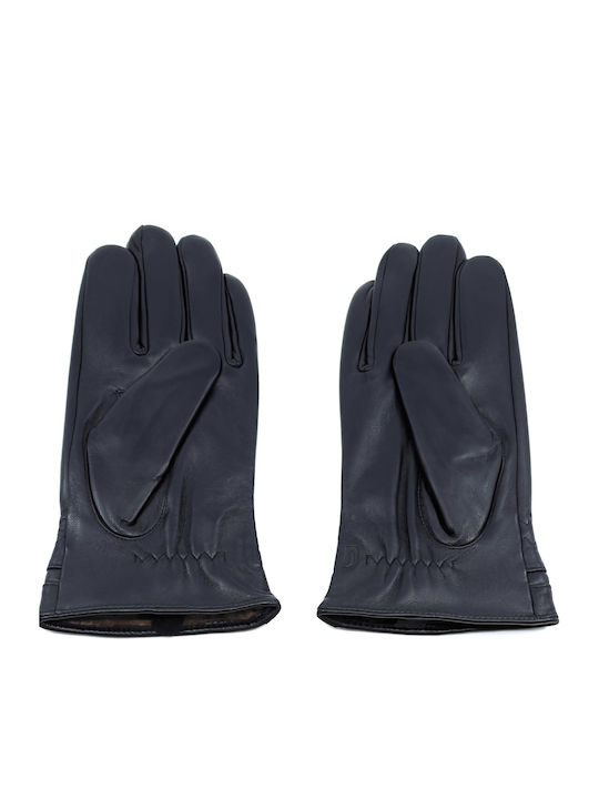 Men's Leather Touch Gloves Black