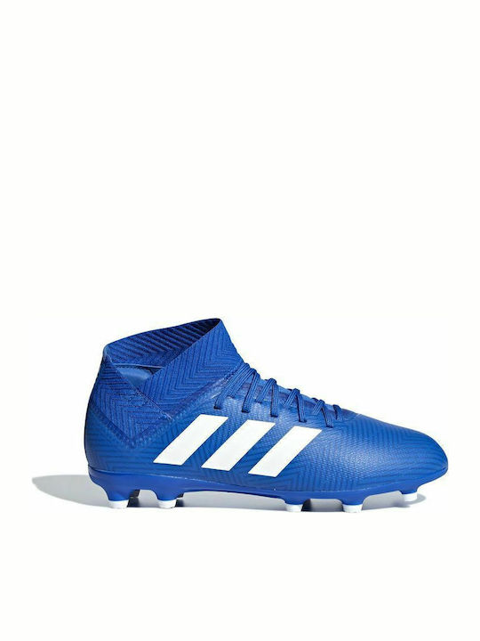 Nemeziz 18.3 FG Kids Soccer Cleats Molded Blue