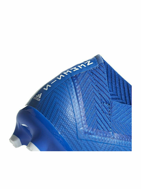 Nemeziz 18.3 FG Kids Soccer Cleats Molded Blue