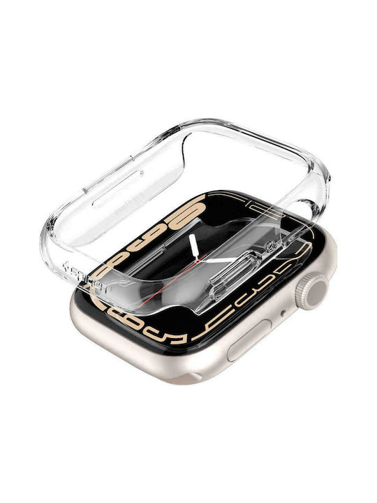 Spigen Thin Fit Plastic Case in Transparent color for Apple Watch 41mm