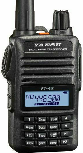Yaesu FT-4XE Ασύρματος Πομποδέκτης UHF/VHF 5W με Μονόχρωμη Οθόνη