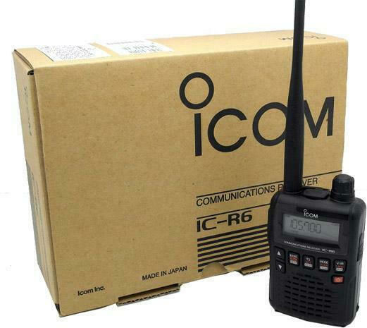 Icom IC-R6 Funkgerät UHF/VHF mit Monochromdisplay