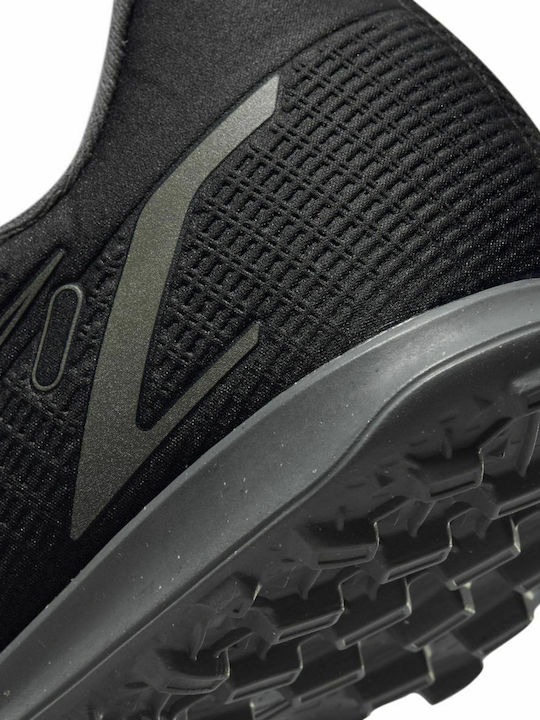 Mercurial Vapor 14 Club TF Kids Turf Soccer Shoes Black