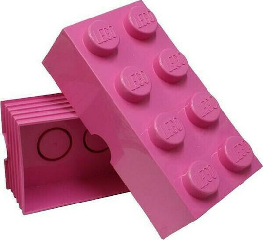 LEGO Παιδικό Κουτί Αποθήκευσης από Πλαστικό 8-Stud Μωβ 50x25x17cm