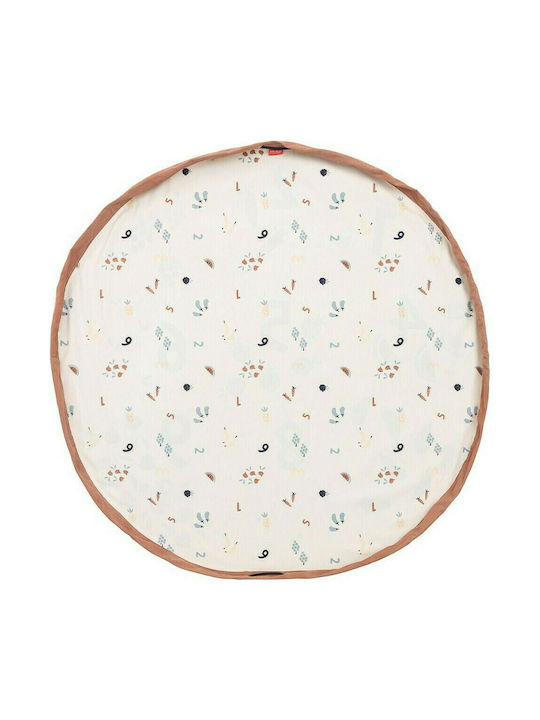 Play&go Saltea de Joacă pentru Copii din Țesătură Veggie Numbers Multicolor 40cm 1buc