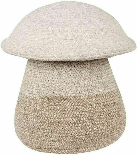 Lorena Canals Детска кошница за съхранение Mushroom Бежов 38x31см 1бр
