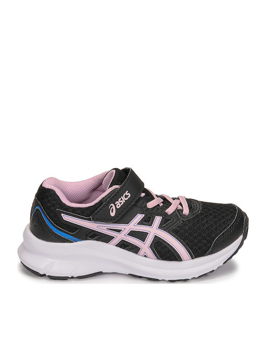 Jolt 3 Kids Sports Shoes Running with Hoop & Loop Closure Black
