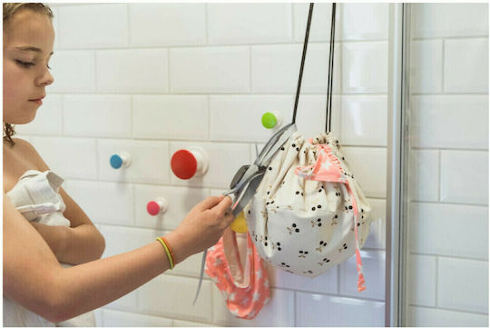 Play&go Kinder Spielmatte aus Stoff Cherry Weiß 40cm 1Stück