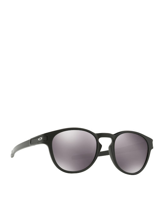 Oakley Latch Men's Sunglasses with Black Plastic Frame and Black Mirror Lens OO9265-27