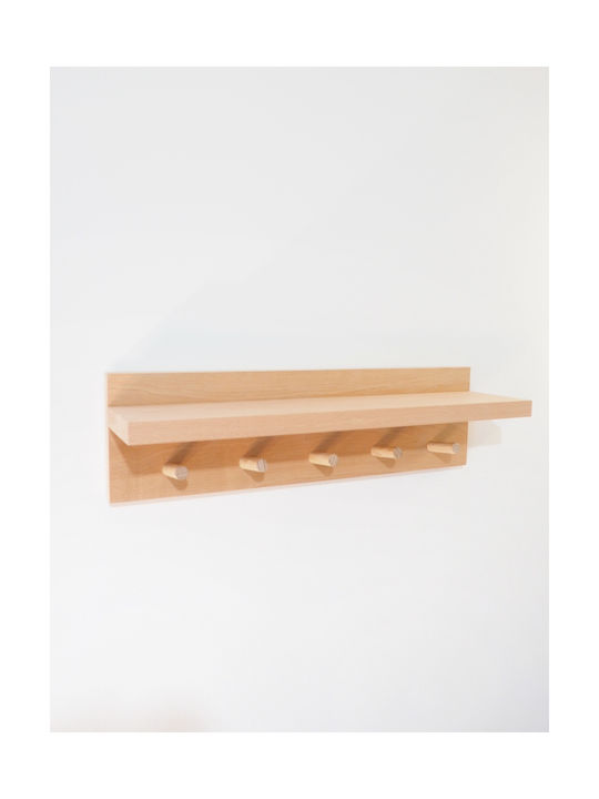 Wall hanger wooden Spolia 54x15x15cm