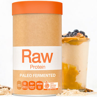 Amazonia Raw Paleo Fermented Ohne Gluten & Laktose mit Geschmack Gesalzenes Karamell 500gr