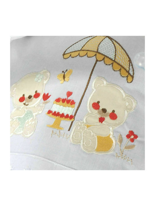 Rythmos Σετ Βρεφικές Πετσέτες 2τμχ Cake Yellow Βάρους 450gr/m²