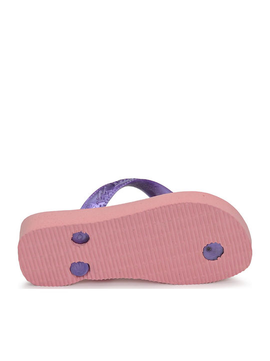 Șlapi pentru copii Flip Flops Violet Flores