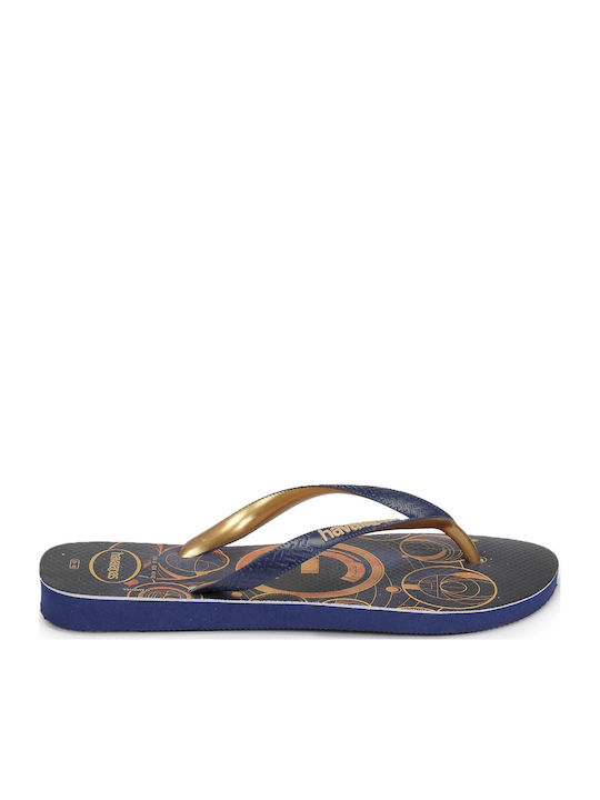 Havaianas Top Marvel Flip Flops Μαύρα