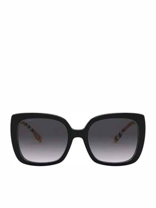 Burberry Caroll Слънчеви Очила Черни с Пластмасова Рамка Burberry Caroll Слънчеви Очила Черни с Пластмасова Рамка