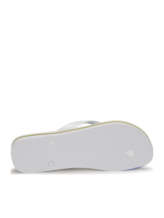 Brasil Fresh Ανδρικά Flip Flops Λευκά 4145745-0198