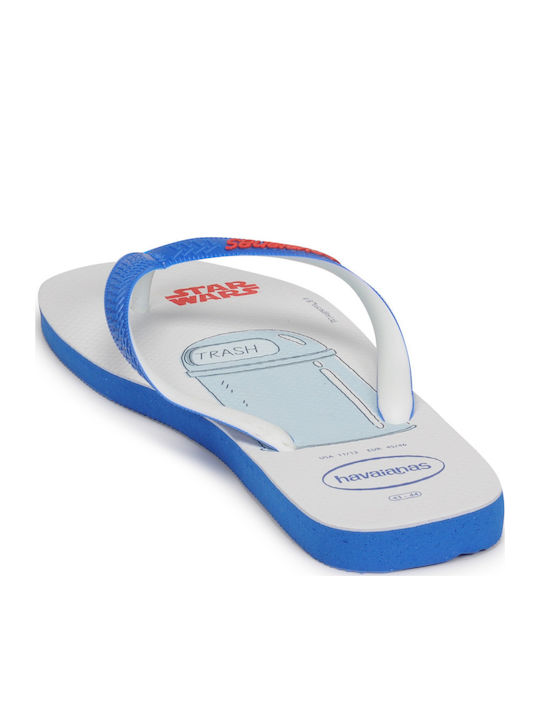Stars Wars Men's Flip Flops White