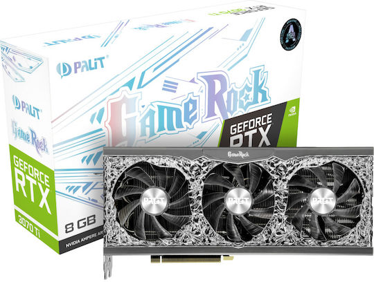 Palit GeForce RTX 3070 Ti 8GB GDDR6X GameRock Grafikkarte