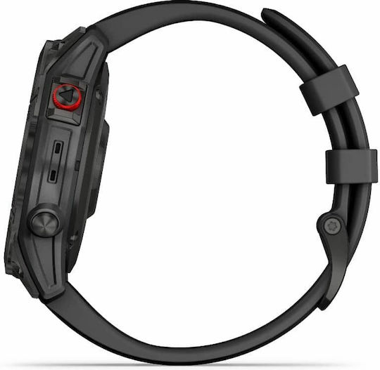 Garmin Epix (Gen 2) Sapphire Titanium 47mm Waterproof Smartwatch with Heart Rate Monitor (Black Titanium)