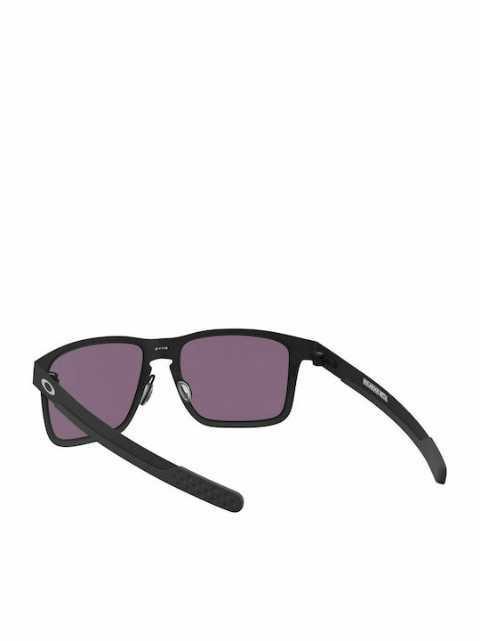 Oakley Holbrook Metal Bărbătești Ochelari de soare cu Negru Cadru și Verde Oglindă Lentilă