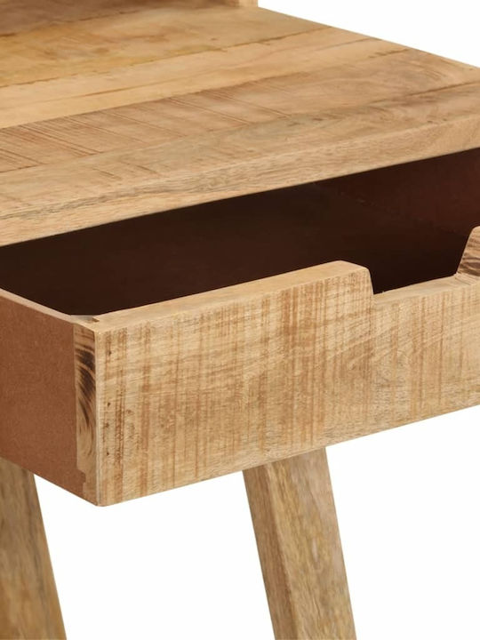 Schreibtisch Holz Beige 100x45x90cm