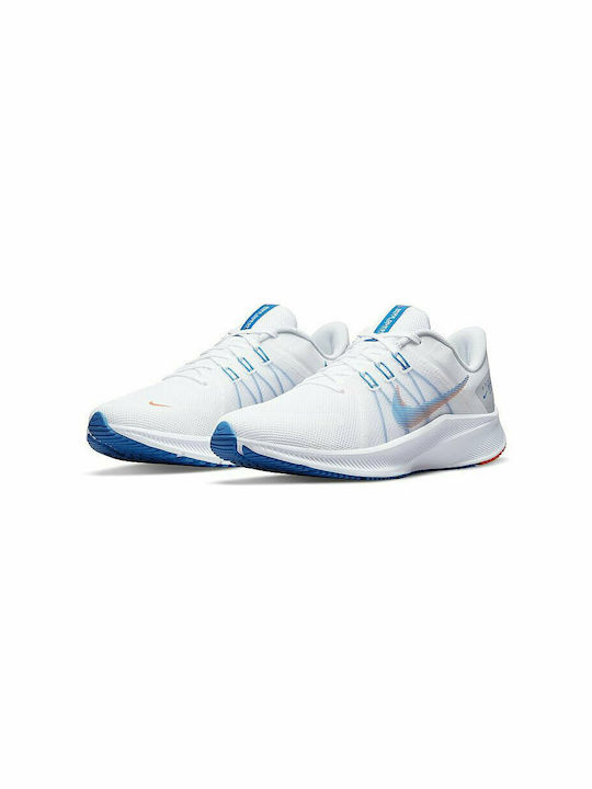 Nike Quest 4 Ανδρικά Αθλητικά Παπούτσια Running Λευκά