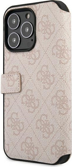 Guess Buchen Sie Synthetisches Leder Rosa (iPhone 13 Pro Max)