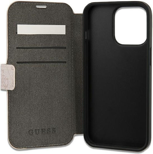 Guess Buchen Sie Synthetisches Leder Rosa (iPhone 13 Pro Max)