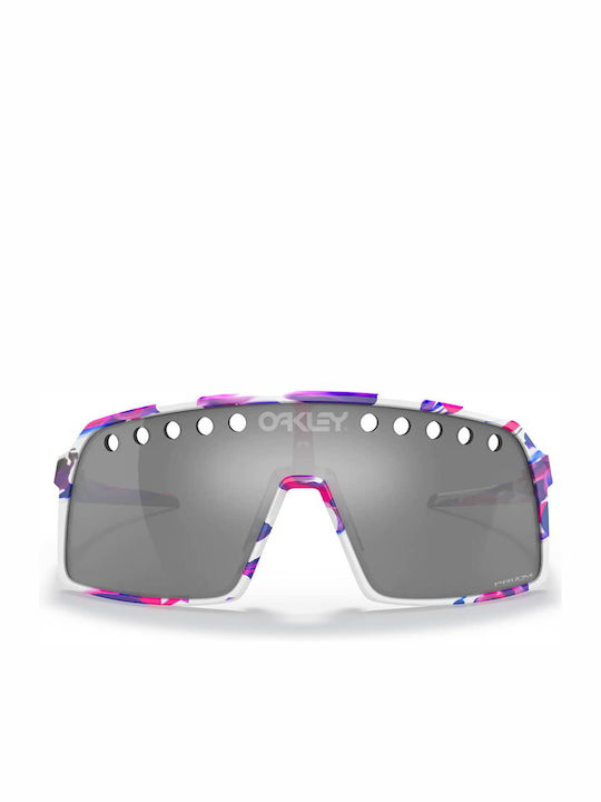 Oakley Sutro Men's Sunglasses with Multicolour Plastic Frame and Black Lens OO9406-93