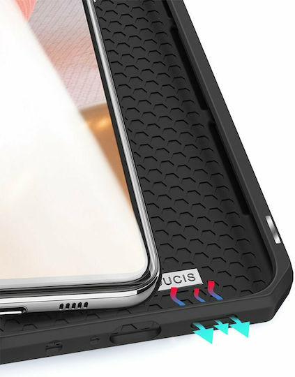 Dux Ducis Skin X Book Synthetic Leather Black (Galaxy A72)