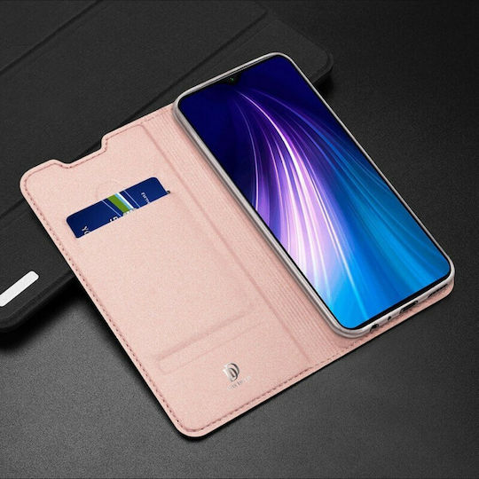 Dux Ducis Skin Pro Synthetic Leather Book Rose Gold (Redmi Note 8T)