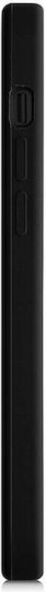 KWmobile Flexible Rubber Back Cover Silicone Black (iPhone 12 / 12 Pro)