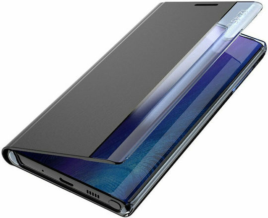 Hurtel New Sleep Book Δερματίνης Μαύρο (Poco M3 / Redmi 9T)