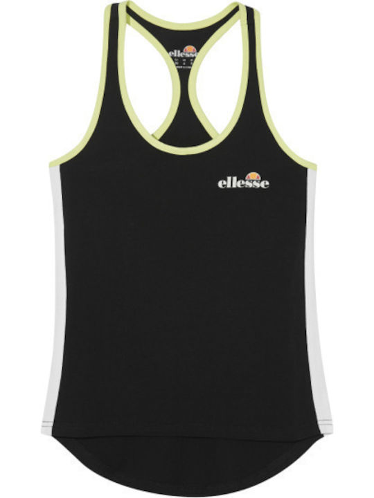 Amelie Women's Cotton Blouse Sleeveless Black