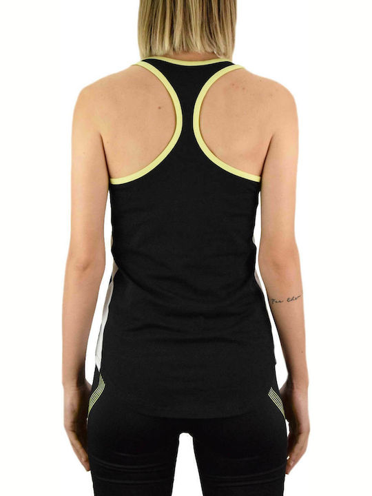 Amelie Women's Cotton Blouse Sleeveless Black