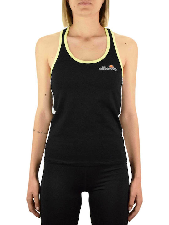 Amelie Women's Cotton Blouse Sleeveless Black