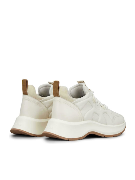 Allacciato Women's Chunky Sneakers White