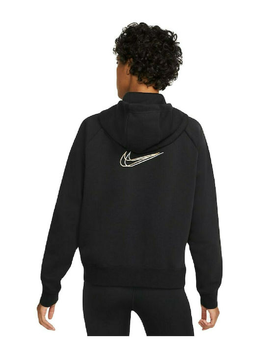 Nike Women's Hooded Cardigan Black