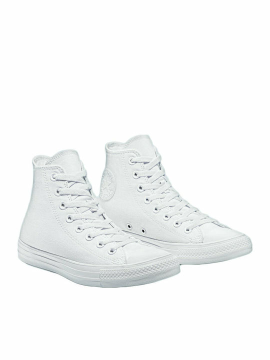 Chuck Taylor All Star Monochrome Hi Μποτάκια Λευκά